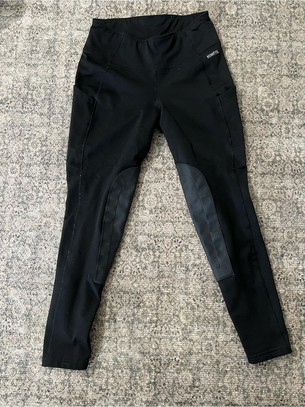 Kerrits fleece lines winter riding breeches